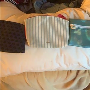 Lot of 3 Ipsy bags